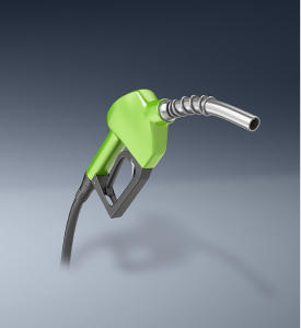 Petrol nozzle graphic.